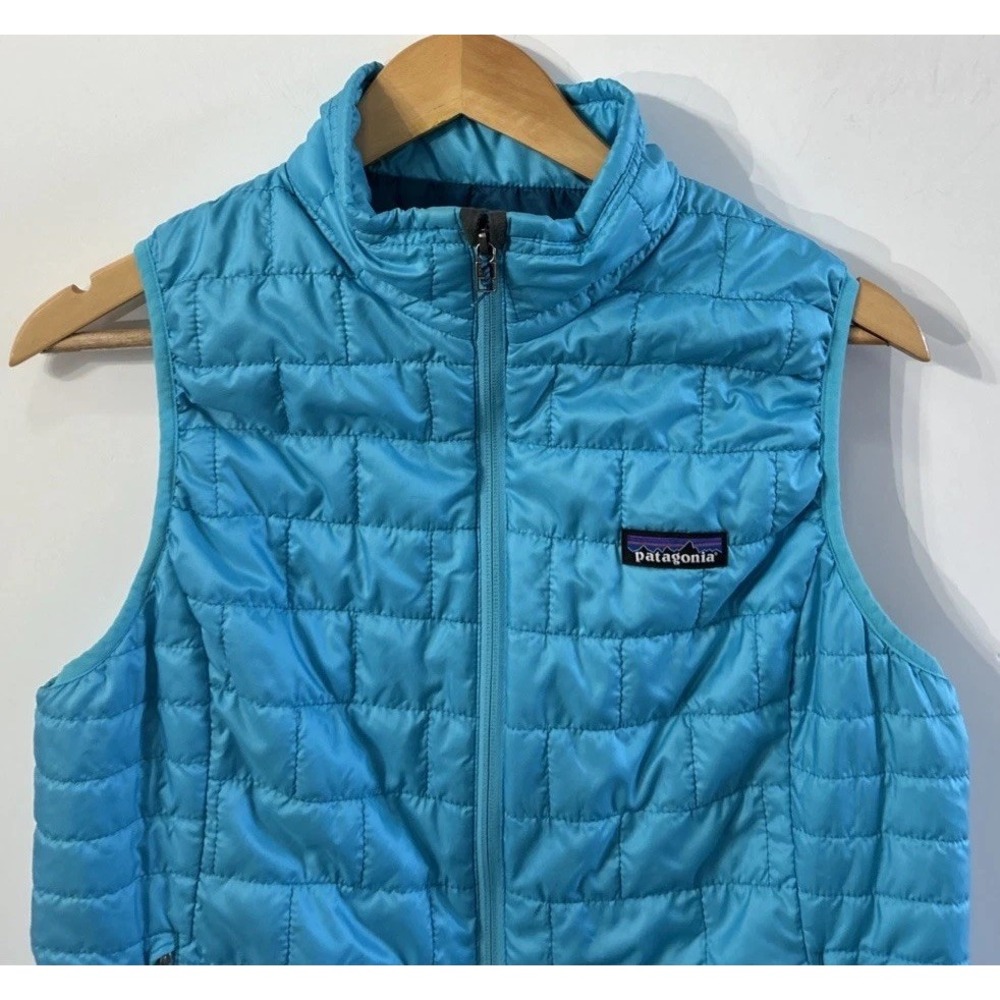 Patagonia Nano Puff Vest Jacket Full Zip Primaloft Women's Med 84246 Stow Clean